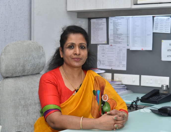 Mrs. Bindu Joseph - Principal of MKH Sancheti School